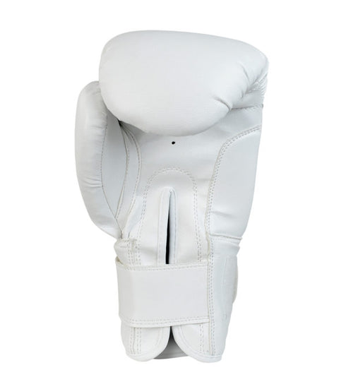 Combat Corner Recruit No Logo Boxing Gloves White-4